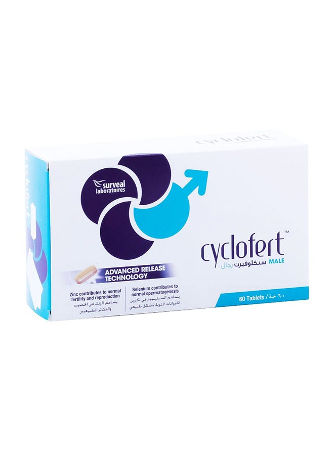 Cyclofert - Male Tablet 60's - Image 1