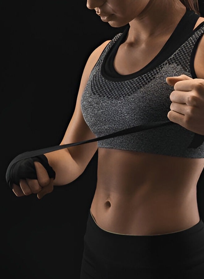 سينشري لفافات قطنية للملاكمة بطول 140 بوصة، واقيات قبضة قفازات الملاكمة، ضمادات بطول 2.5 متر - Image 3