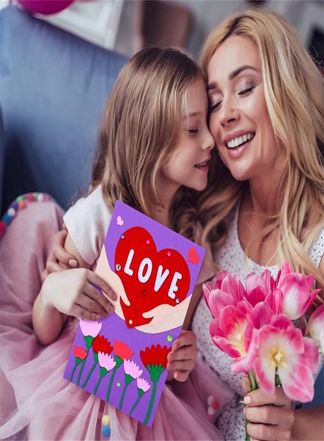 DIY Handmade Greeting Cards 5pcs Card Making Kits for Teacher's Day Mother's Day Birthday Cards as Gift for Mother Father Brother Sister - Image 5