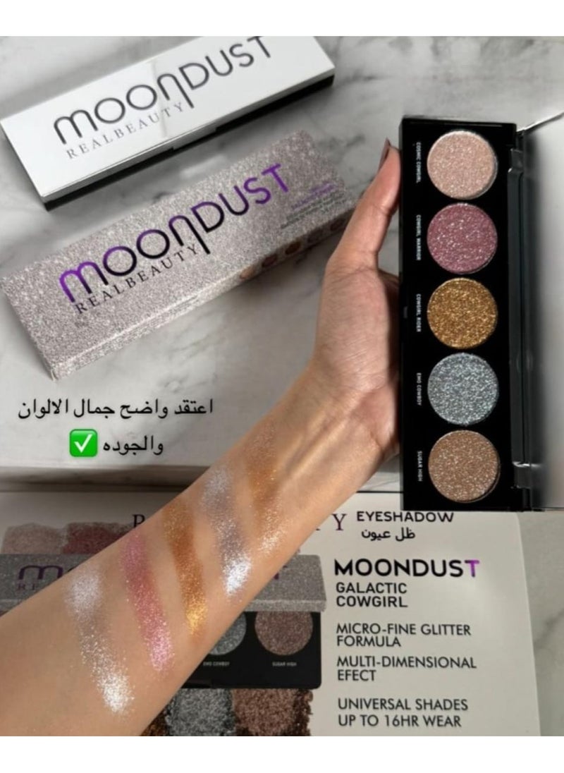 An Eyeshadow Palette Containing 5 Multi Coloured Colours