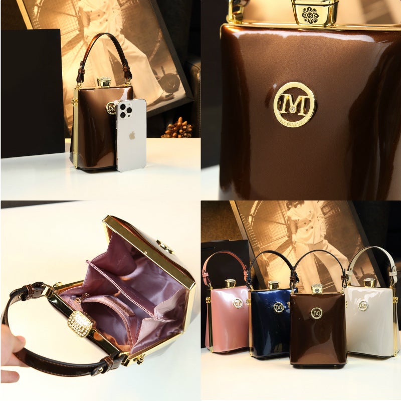 Mobile Phone Bag for Women 2025 New Versatile Crossbody Shoulder Bag Mini Socialite Clip Bag Mobile Phone Bag Small Crossbody Bag Simple - Image 5