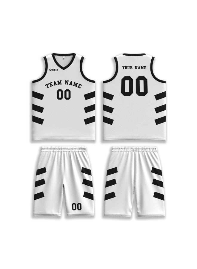 Source Manufacturers Full-body Basketball Uniform Suit Student Children Adult Training Compeion Team Uniform Breathable Bk-001