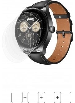 Wrapsol Huawei Watch Buds Smartwatch Screen Protector Polyurethane Film  - Image 1