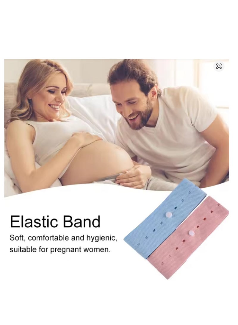 Fetal heart monitoring belt Maternal inspection monitoring belt Elastic adjustable pregnant women monitoring belt 2 - Image 2