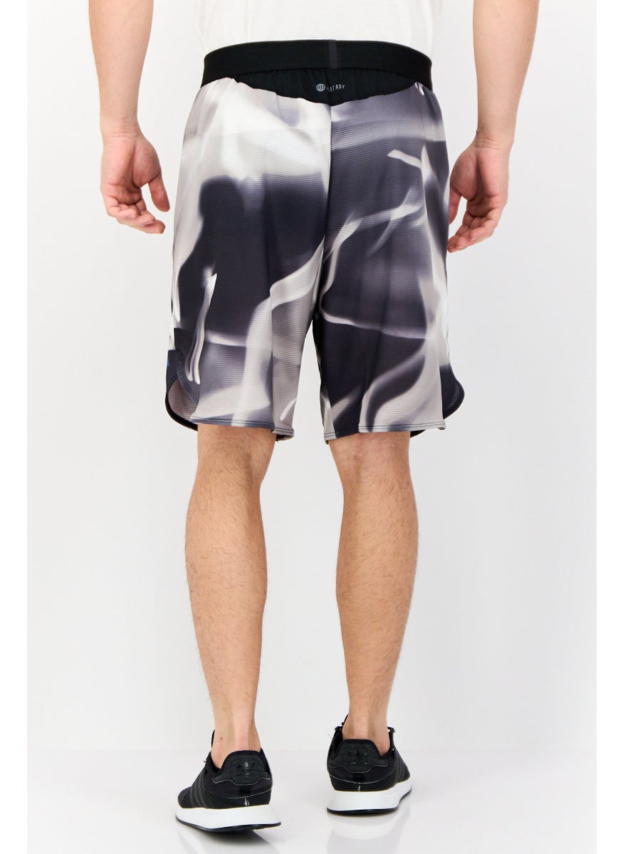 Adidas Men Sportswear Fit 9 Inseam Training Short, Multicolor  - Image 3