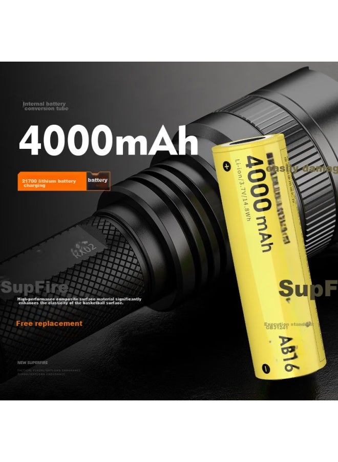 SupFire Rx02 High-Intensity Flashlight, Bright Long-Range Led Light, Rechargeable Mini Portable, For Home, Outdoor, Cycling, Emergency Use - Image 5