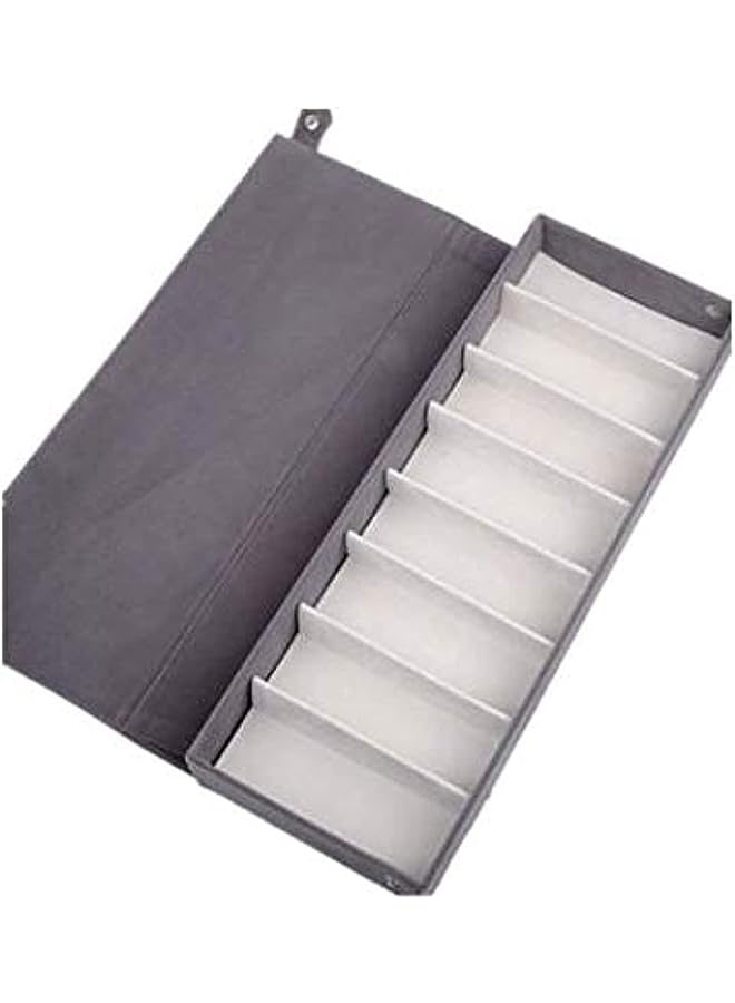IAF Slot Grid Eyewear Stand Holder Sunglasses Glasses Storage Display Jewelry Tray Case Box Organizer-grey - Image 1