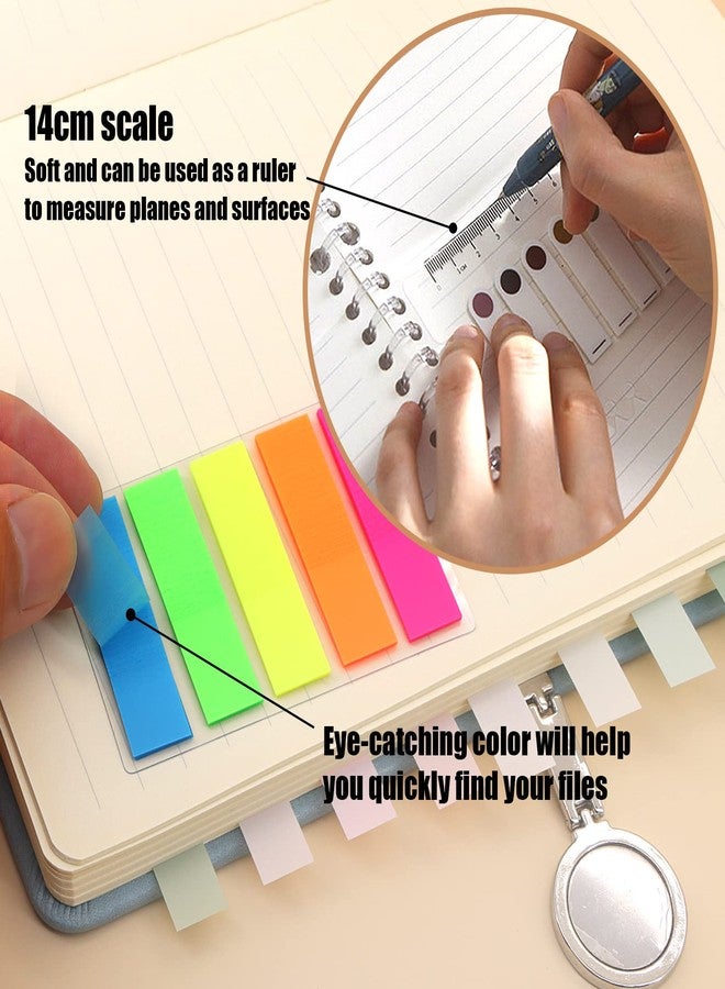 VFINE 1400 Pieces Sticky Index Tabs, Page Markers Sticky Notes Writable File Tabs Flags for Pages, Book Markers, Reading Notes, Classify Files - Image 5