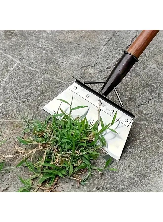 Heavy Duty Stainless Steel Weeding Shovel Multifunctional Digging Tool Rustproof Outdoor Spade - Image 3