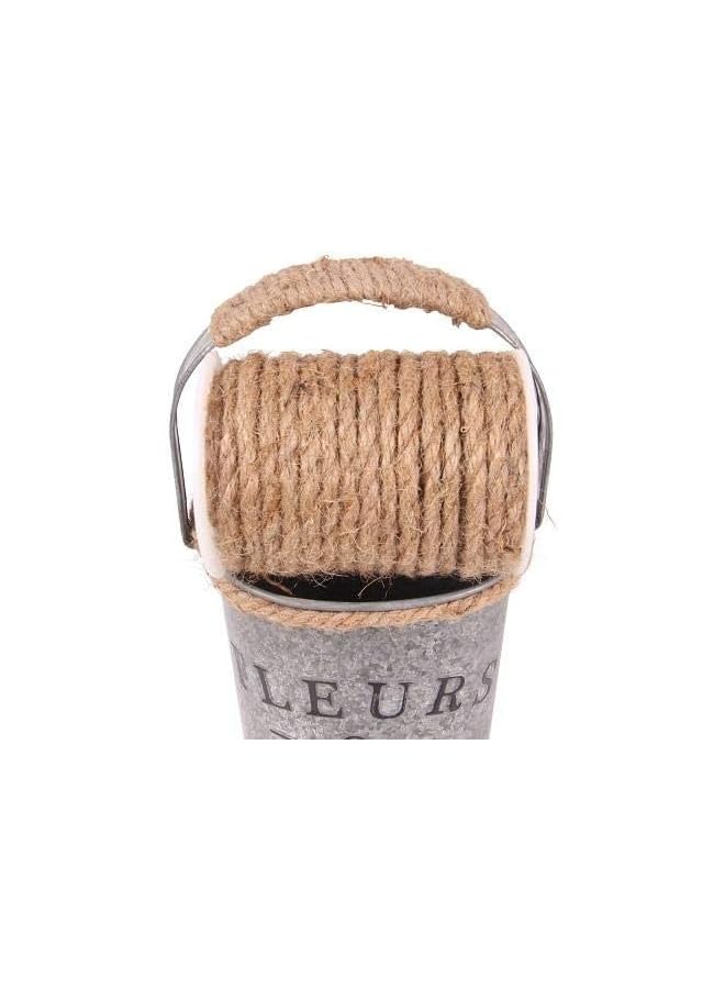 The Bros Natural Strong Jute Twine 32 Feet 6 mm Hemp Rope Cord For Crafts DIY Decoration Toy Gift Wrapping  - Image 4
