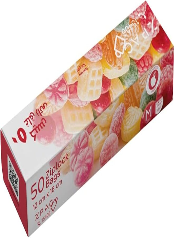 Zpac ziplock bag 12 * 18cm - 50 pcs