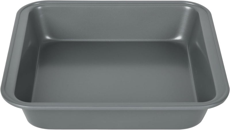 CAKE DECOR 20cm (8 Inch) Non-Stick Square Cake Tin – Carbon Steel Baking Pan for Cakes, Brownies & Desserts – Even Heat Distribution, Easy Release, Oven Safe - Image 1