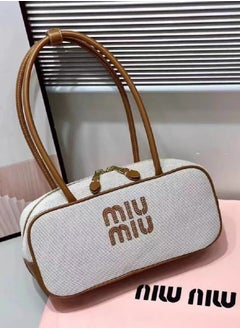 Miu Miu Canvas top-handle bag 