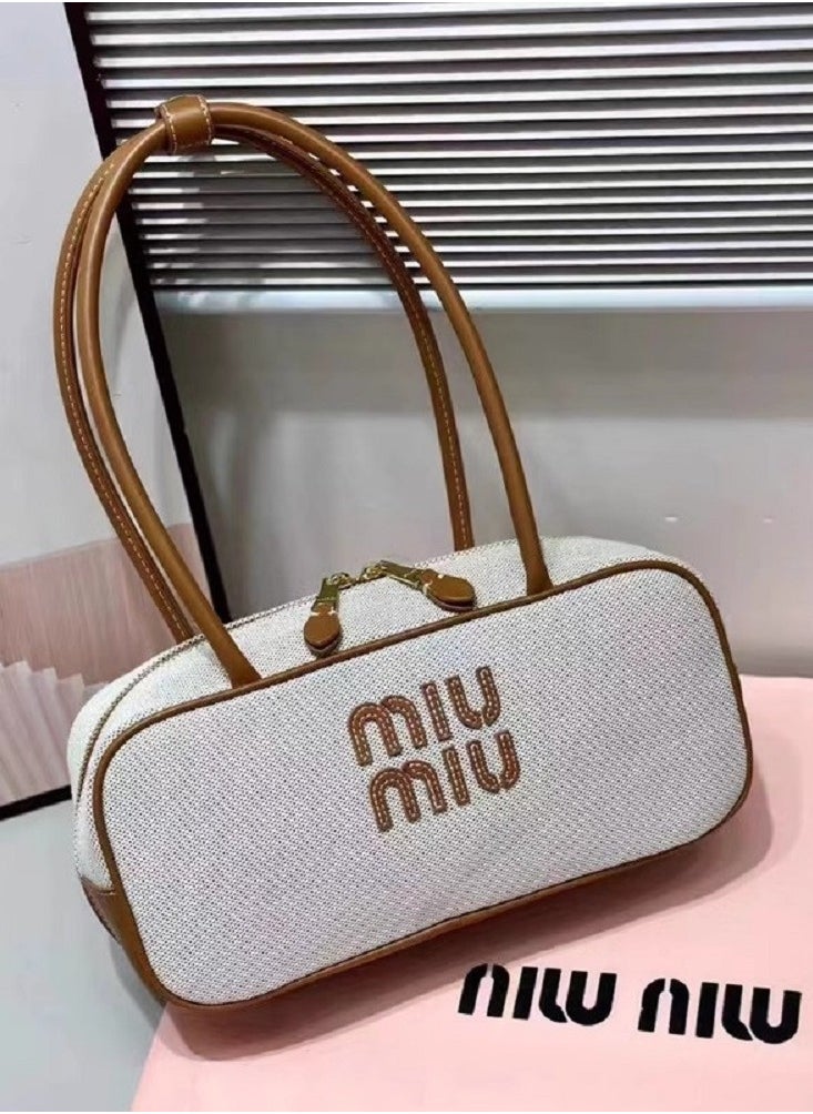 Miu Miu Canvas top-handle bag 