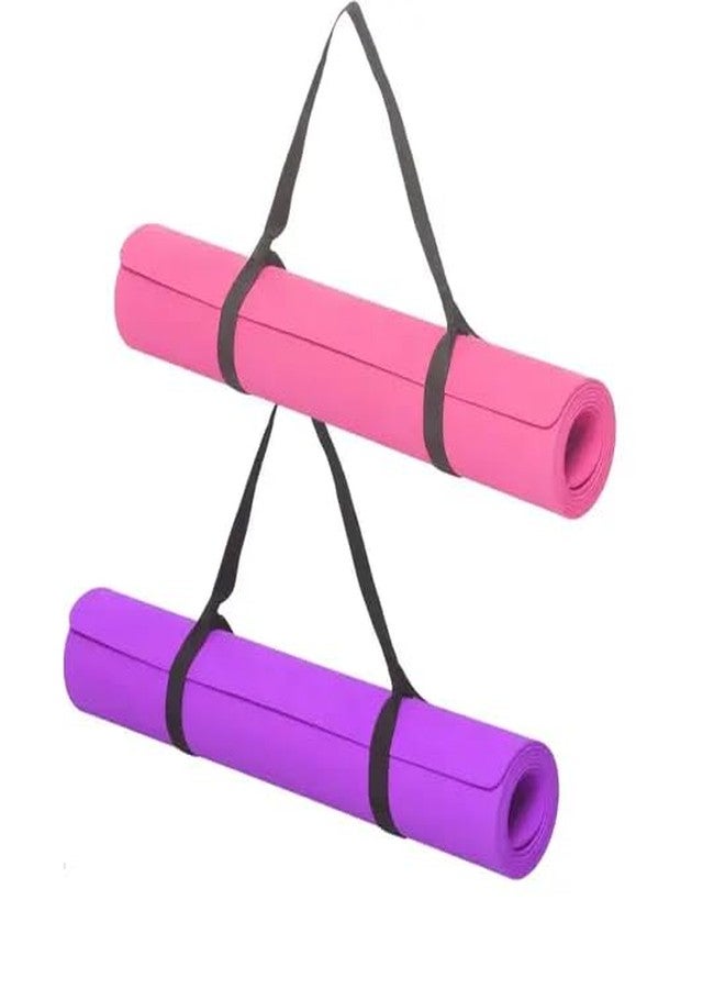 FLY LITE Flylite Yoga & Floor Exercise Mats Combo (Pack of 2) | Lightweight, Non-Slip & Portable Fitness Mats - Image 1