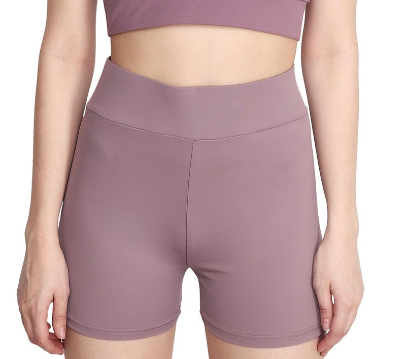 SSoShHub Store SSoShHub Women's High Waist Running Shorts - Soft Stretchable Activewear for Gym and Yoga - Image 1