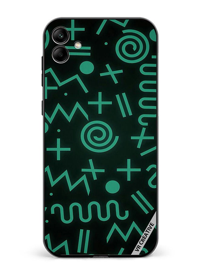 VR CREATIVE Protective Case Cover For Samsung Galaxy A04 Geometry Shapes Abstract Design Multicolour - Image 1