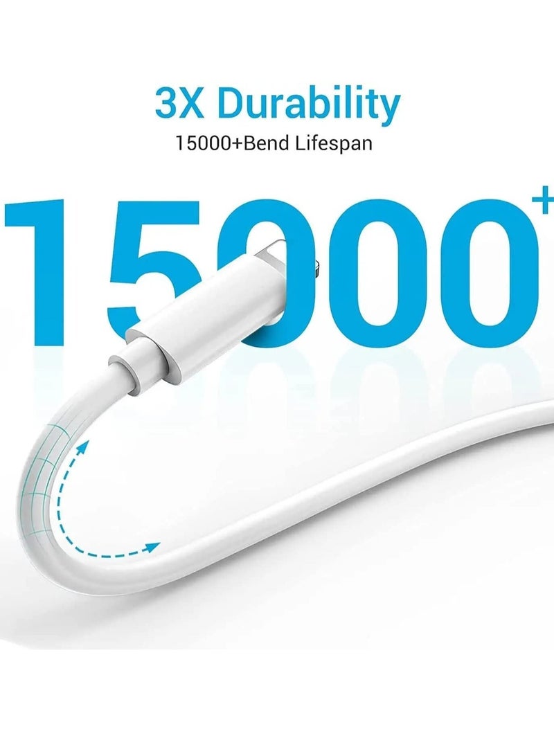 20W Type C Fast Charger Adapter for iphone 14 pro/ 14 pro max/14/13/12/11, USB C Fast Charging Plug with Cable 1M - Image 2