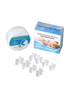 GNAFOTU Upgrade Anti Snoring Nose Vents,Anti Snoring Stopper Nose Vents Nasal Dilators Snore Reducing Snore Stopper Advanced Snore Anti-Snoring Devices Snore Reducing Aids 8 Set  - Image 1