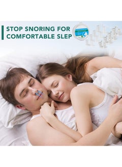GNAFOTU Upgrade Anti Snoring Nose Vents,Anti Snoring Stopper Nose Vents Nasal Dilators Snore Reducing Snore Stopper Advanced Snore Anti-Snoring Devices Snore Reducing Aids 8 Set  - Image 2