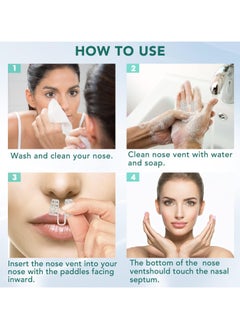 GNAFOTU Upgrade Anti Snoring Nose Vents,Anti Snoring Stopper Nose Vents Nasal Dilators Snore Reducing Snore Stopper Advanced Snore Anti-Snoring Devices Snore Reducing Aids 8 Set  - Image 4
