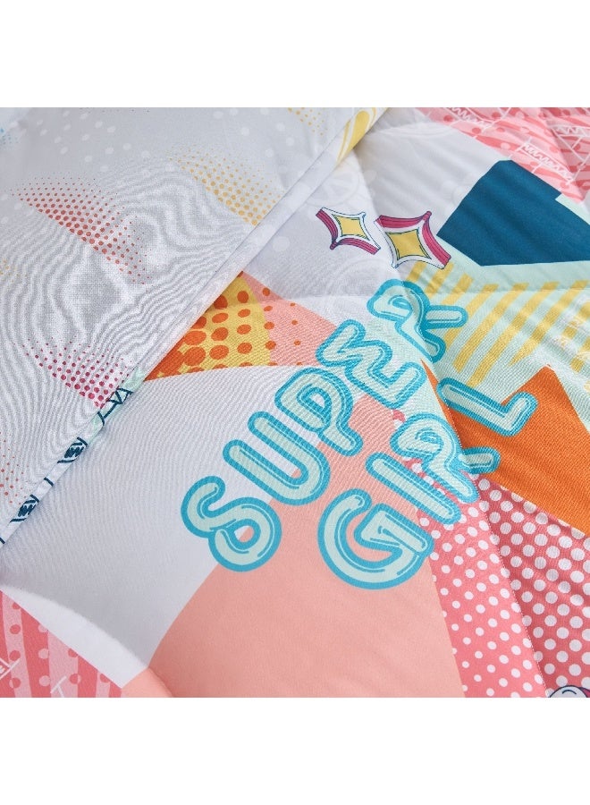 Home Box Ivy Sparkle and Shine 2-Piece Twin Microfibre Comforter Set 220 x 160 cm - Image 2