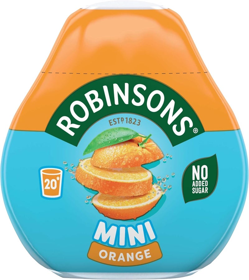 Robinsons Mini Orange Drink Concentrate - 65ml x 6 Pack - Image 4