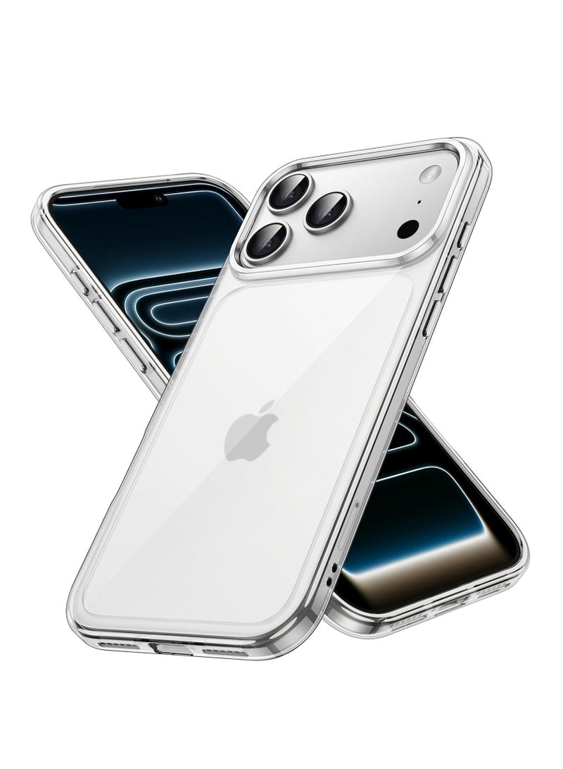 BORTONY iPhone 17 Pro Max Case Non-Yellowing Shockproof Phone Cover For iPhone 17 Pro max Anti-Scratch Crystal Clear transparent Cover For iPhone 17 Pro max 6.9-inch - Image 1