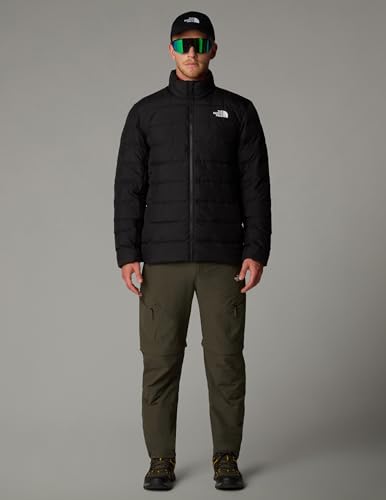 THE NORTH FACE Men's Aconcagua 3 Jacket (Standard & Big Size) | Wind Resistant, Water Repellent, 600 Fill Waterfowl Down Insulation, TNF Black-NPF, Large - Image 5