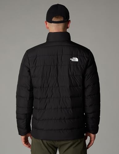 THE NORTH FACE Men's Aconcagua 3 Jacket (Standard & Big Size) | Wind Resistant, Water Repellent, 600 Fill Waterfowl Down Insulation, TNF Black-NPF, Large - Image 2