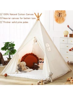 YelaJoy Teepee Tent for Kids Foldable Teepee Play Tent  - Image 3