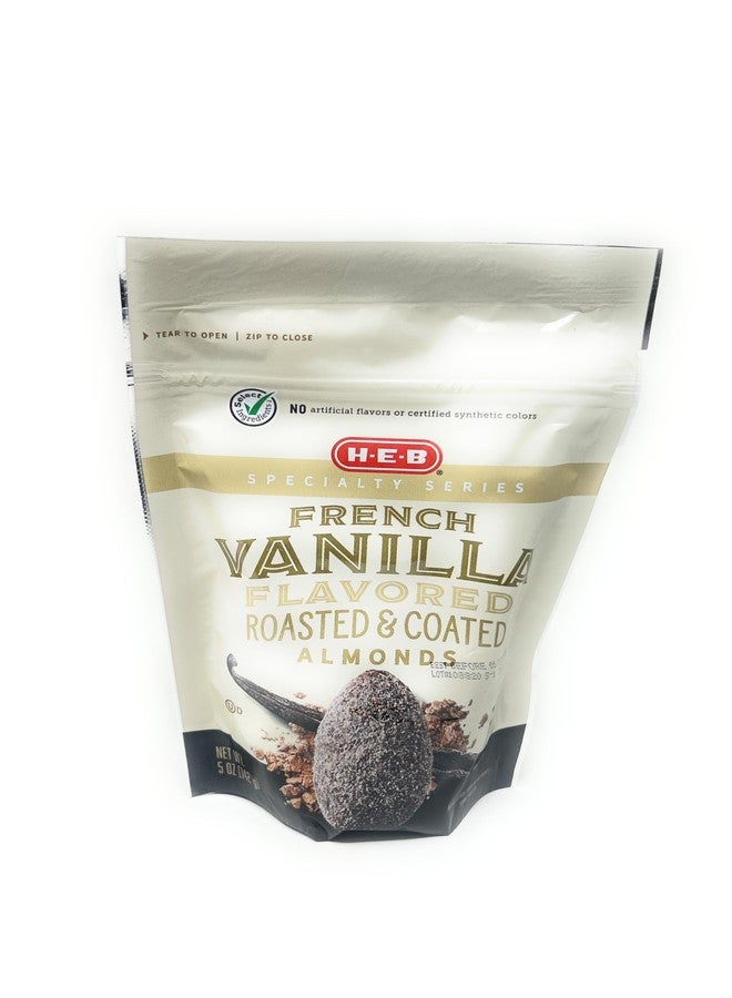 heb H‑E‑B French Vanilla-Flavored Roasted Almonds 5oz - 1 bag - Image 1