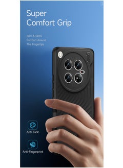 Gear4 Infinix Zero 40 4G / 5G 2024 Gear4 Soft Liquid Silicone with Wavey Texture Case Cover - Black  - Image 2