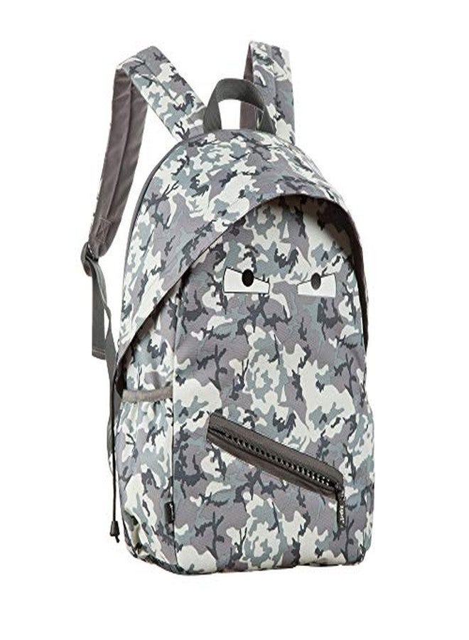 ZIPIT Grillz Backpack for Kids with Extra Side Pocket, Camo Green - Image 3