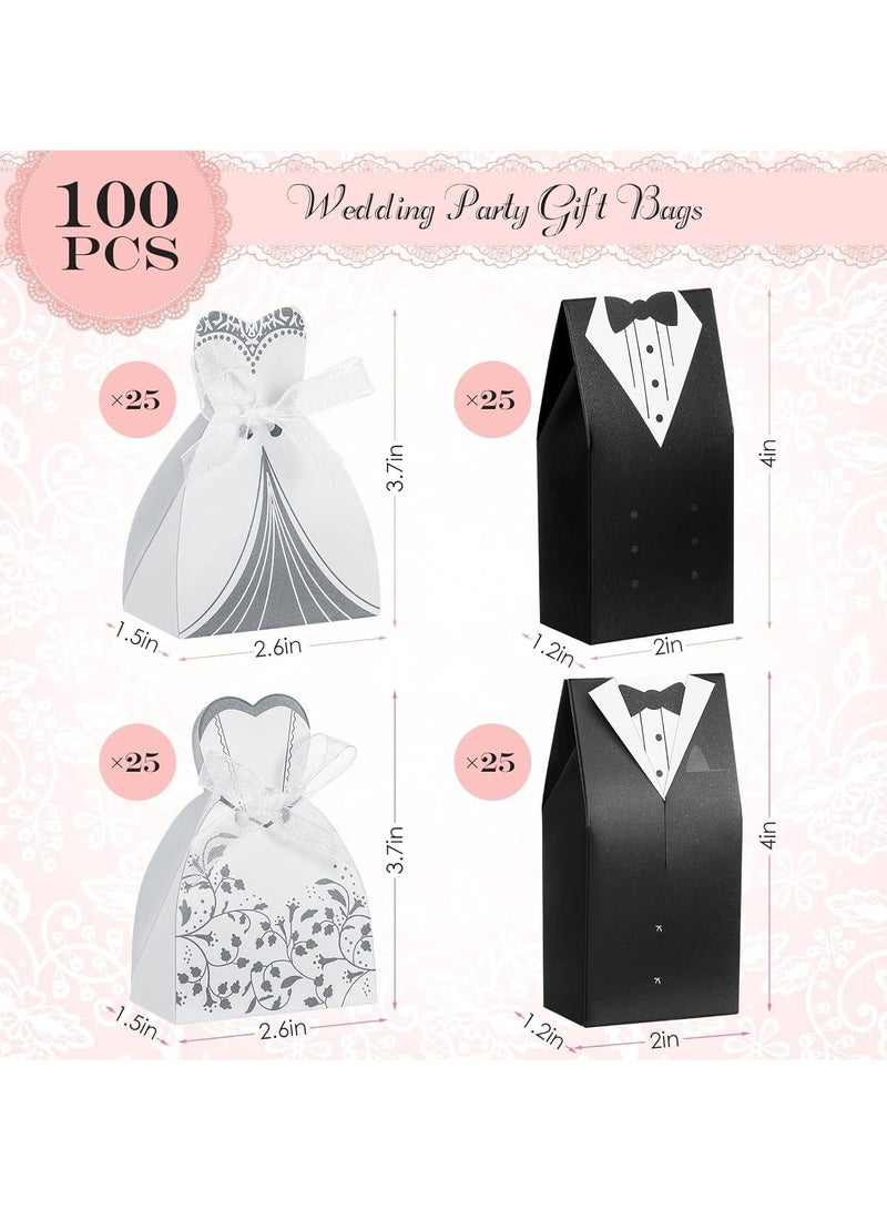 عام **صندوقات هدايا حفل زفاف، صناديق للحلويات والشكولاته مع أزياء الفستان، صندوقات مجوهرات على سطح الملابس، من الأجنحة القديمة، صندوقات حلوى لأحداث عيد ميلاد، حفلات زفاف، والحفلات، الزفاف العريض. تأتي ع - Image 4