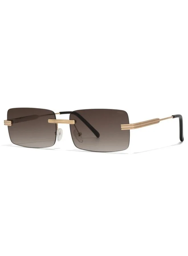 Blackout BlackOut Unisex Luminosity Rectangle Sunglasses
