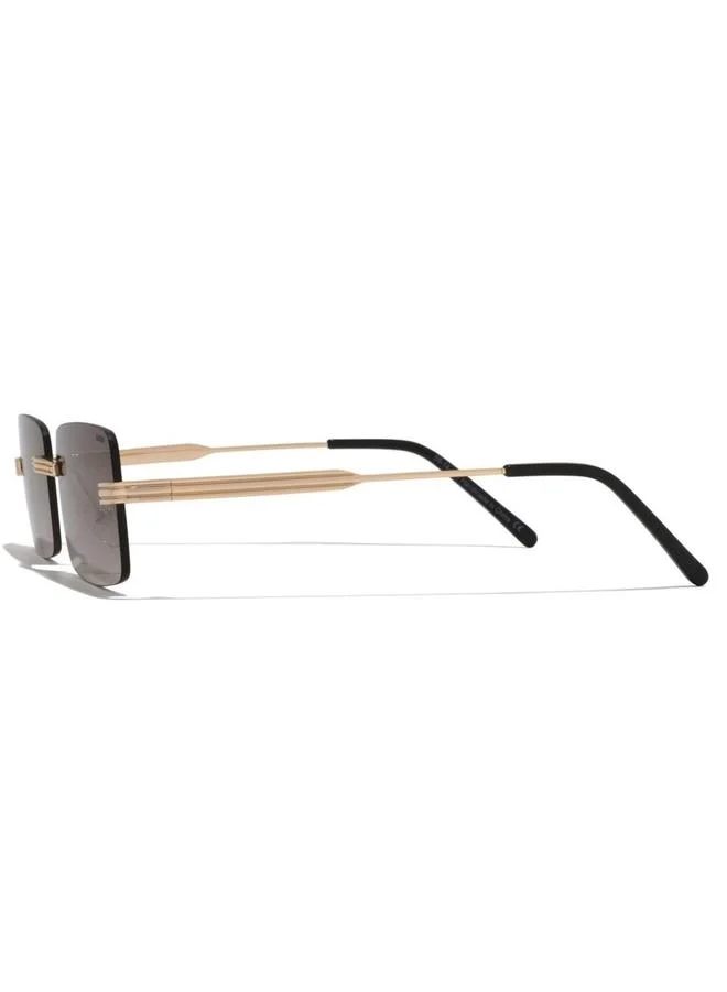 Blackout BlackOut Unisex Luminosity Rectangle Sunglasses
