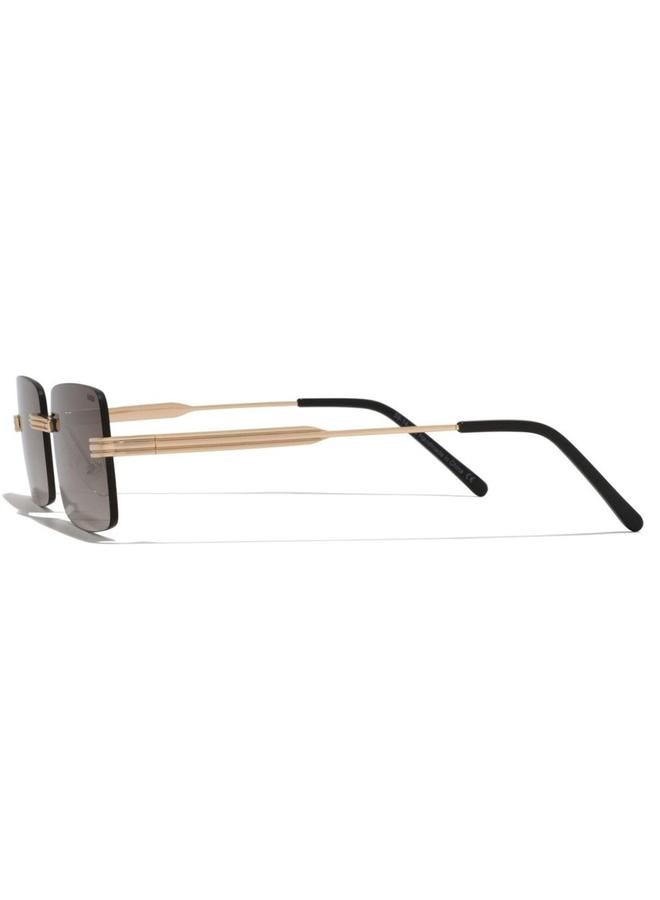 بلاك أوت نظارات شمسية مستطيلة مضيئة للجنسين - Image 1