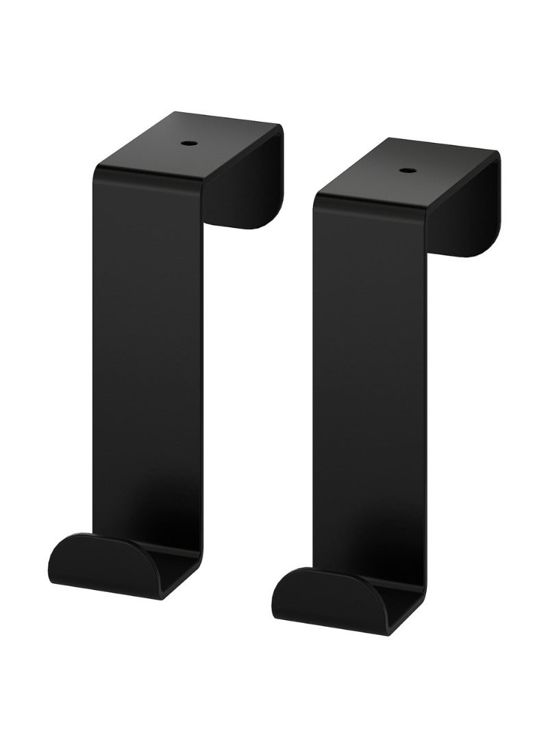 Over-the-Door Hook – Black | 2 Pack - Image 1