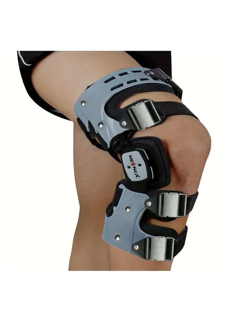 Neenca- Adjustable Hinged Orthotic Knee Brace For ACL, MCL, And PCL Support (Left Side) - Image 4