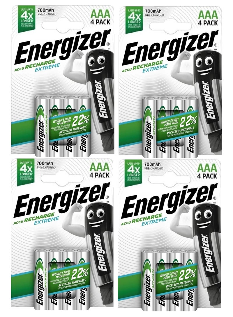 Energizer Energizer Rechargeable Batteries AAA 16pcs  - Image 1