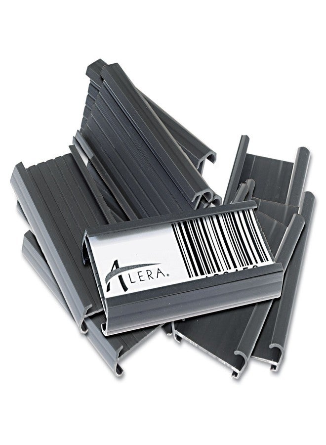 Alera SW59ST Wire Shelving Shelf Tag, 3-Inch Long, Gray, 10/Pack - Image 1