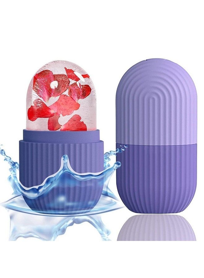 Luxansa Ice Roller For Face and Eye, Upgrated Ice Facial Roller, Gua Sha Face Massage, Facial Beauty Ice Roller Skin Care Tools, Ice Facial Cube, Silicone Ice Mold for Face Beauty - Image 1
