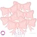 YOTHORN 6 Pcs Pink Bow Balloons for Girls 35 Inch Bow Foil BalloonsPink Bows Gender Reveal Decorations for Birthday Party Wedding Baby Shower Mouse Party Decoration - Image 2