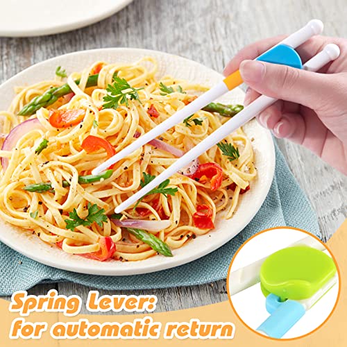 HANSGO Kids Chopsticks, 4 Pairs Training Chopsticks for Toddler Beginners Baby Children, Dishwasher Safe - Image 5