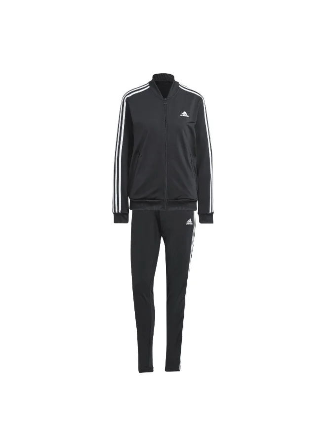 اديداس adidas W 3S Tr Ts Black Training Suits 2XSS