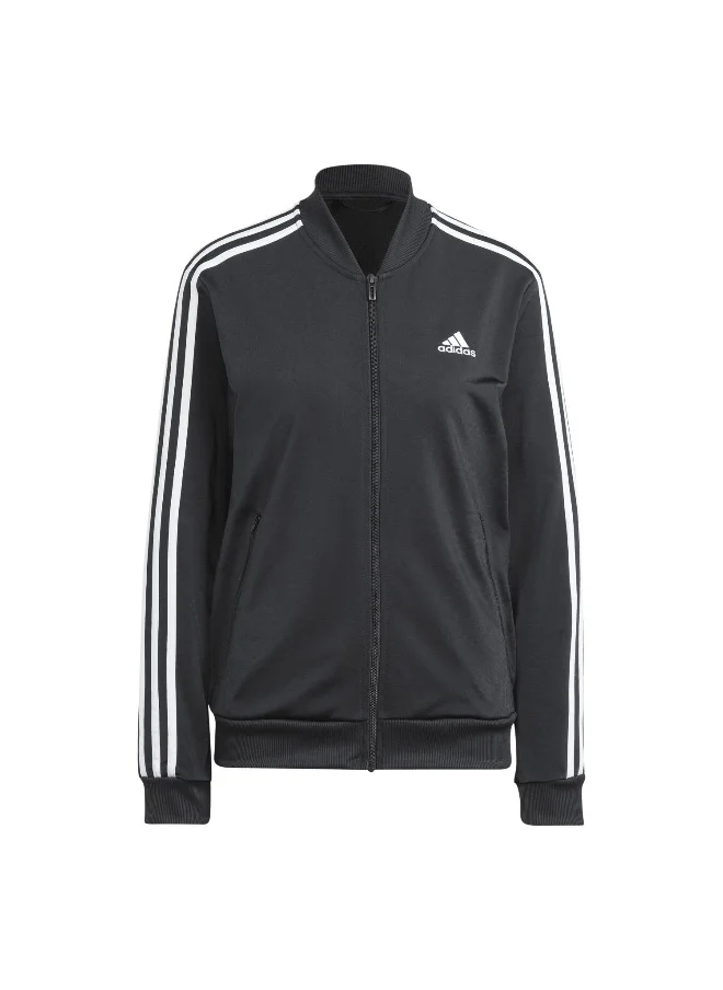اديداس adidas W 3S Tr Ts Black Training Suits 2XSS