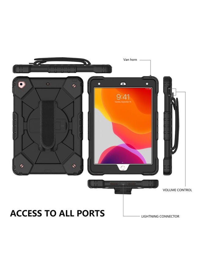 Captaintech iPad 10.2 Case (2019-2021) – Protective Cover for 7th/8th/9th Generation iPad | Slim Shockproof Shell with Auto Sleep/Wake（black） - Image 4