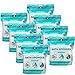 Scrubzz Disposable No Rinse Bathing Wipes for Sensitive Skin - All-in-1 Single Use Shower Wipes, Simply Dampen, Lather, and Dry Without Shampoo or Rinsing (Sensitive Skin, 8-Pack) - Image 2