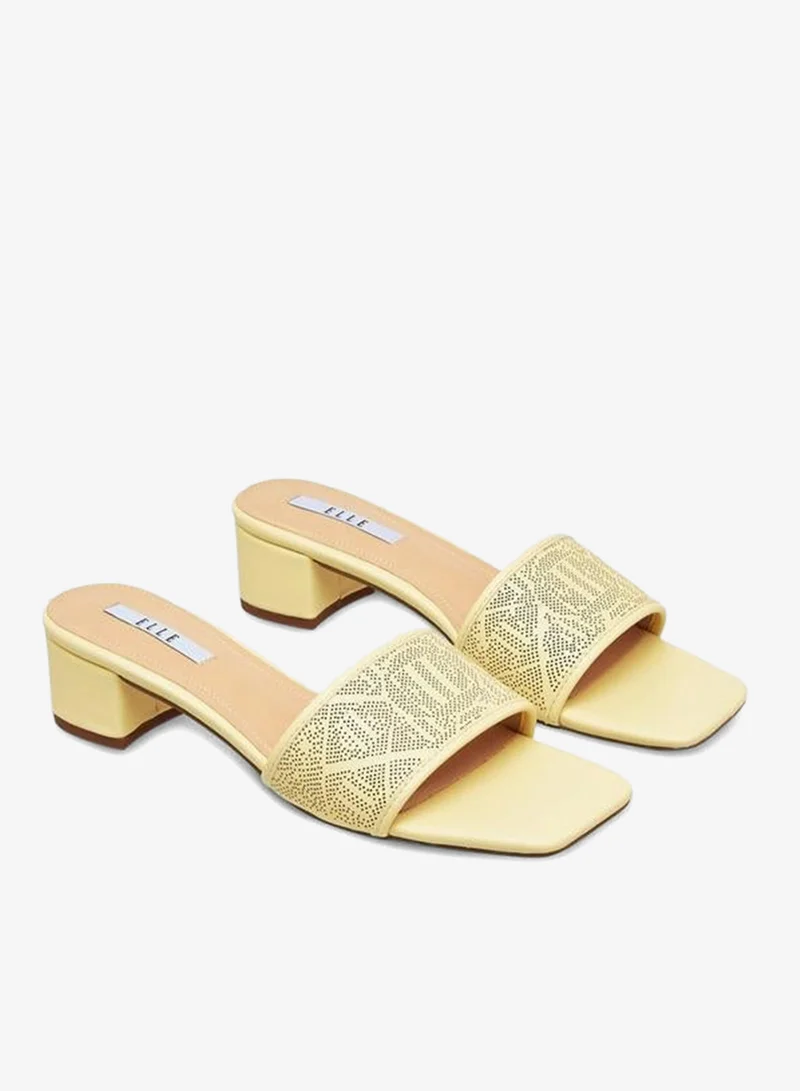 ELLE Women Block Heel Sandals